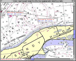 [map of sandy hook]